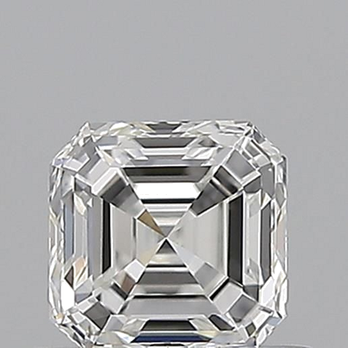 0.7 carat G-VVS1 Natūralus Asscher Deimantas (1)