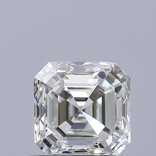 0.71 carat G-VVS1 Natūralus Asscher Deimantas (1)