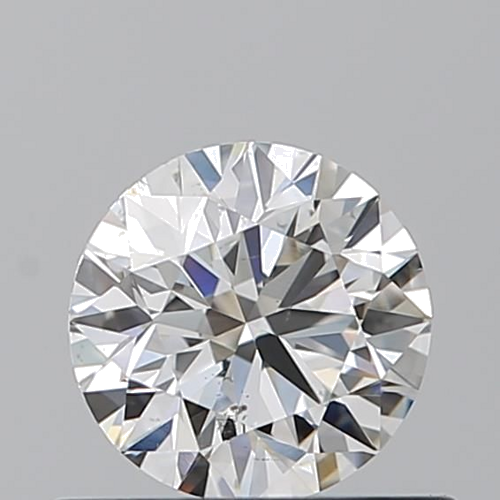 0.58 carat G-SI1 Excellent cut Natūralus Round Deimantas (1)