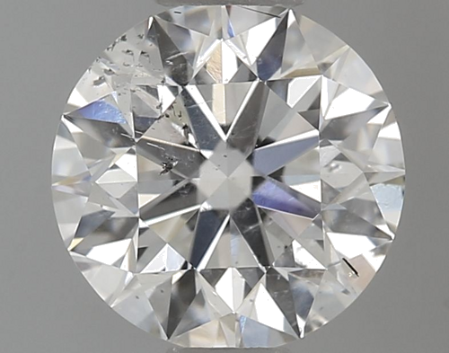 0.7 carat G-SI2 Excellent cut Natūralus Round Deimantas (1)