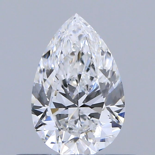 0.4 carat E-SI1 Natūralus Pear Deimantas (1)