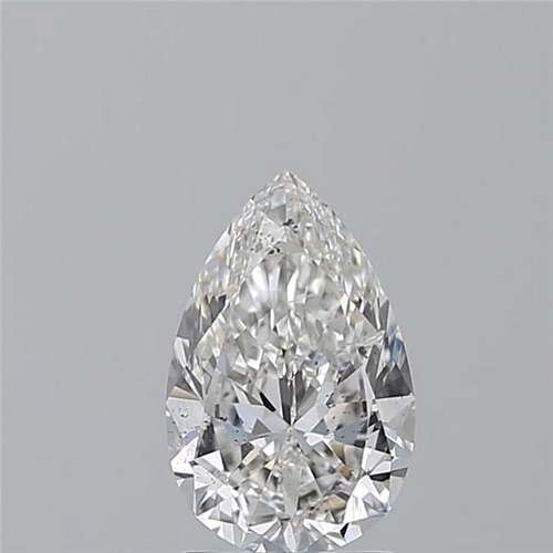 2.0 carat F-SI2 Natūralus Pear Deimantas (1)