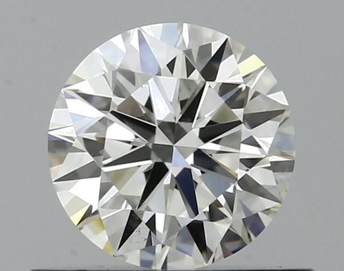 0.5 carat H-VS2 Very Good cut Natūralus Round Deimantas (1)