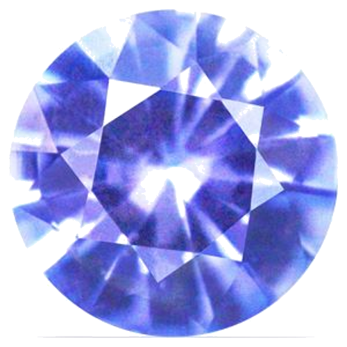 0.68 carat BLUE Round Safyras (1)