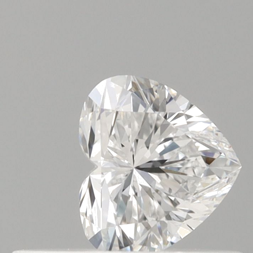 0.32 carat D-VVS1 Natūralus Heart Deimantas (1)