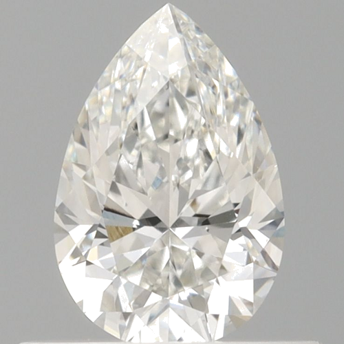 0.51 carat G-VS2 Natūralus Pear Deimantas (1)