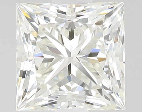 0.6 carat K-VVS1 Natūralus Princess Deimantas (1)