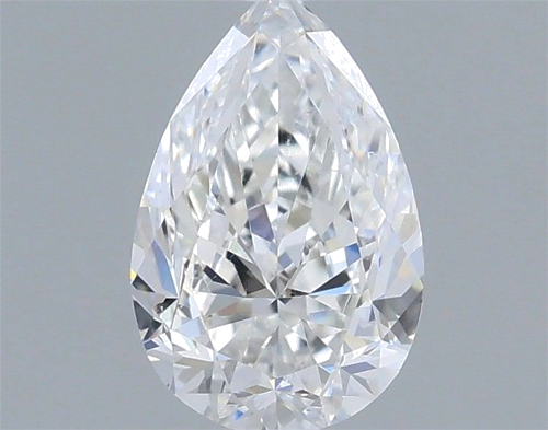 0.4 carat F-SI1 Natūralus Pear Deimantas (1)