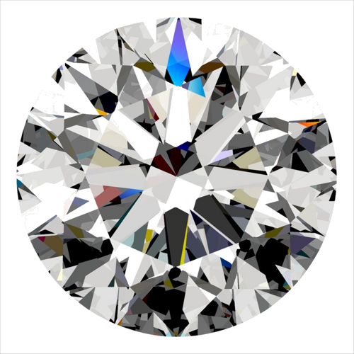 0.3 carat G-SI1 Very Good cut Natūralus Round Deimantas (1)