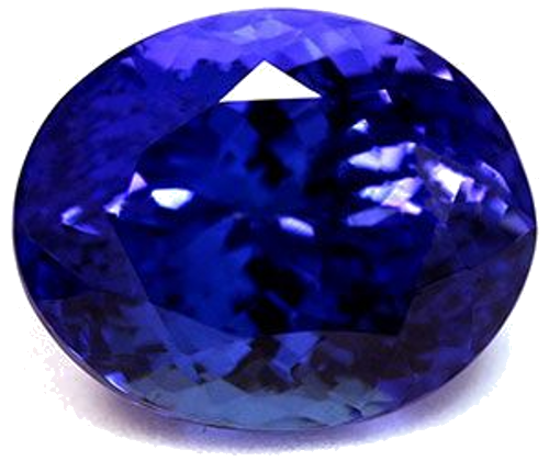 4.23 carat BLUE Oval Tanzanite (1)