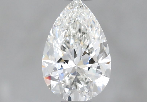 0.54 carat H-IF Natūralus Pear Deimantas (1)
