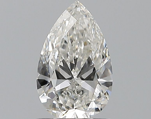 0.75 carat G-SI1 Natūralus Pear Deimantas (1)