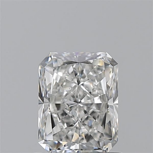 1.01 carat F-SI1 Natūralus Radiant Deimantas (1)