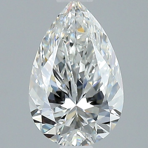1.01 carat F-VVS1 Natūralus Pear Deimantas (1)
