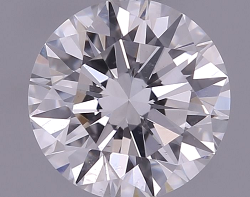 0.5 carat G-SI2 Excellent cut Natūralus Round Deimantas (1)