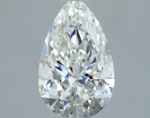 0.5 carat G-VVS1 Natūralus Pear Deimantas (1)