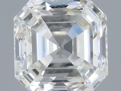 0.64 carat I-VS2 Natūralus Asscher Deimantas (1)
