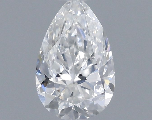 0.35 carat F-SI2 Natūralus Pear Deimantas (1)