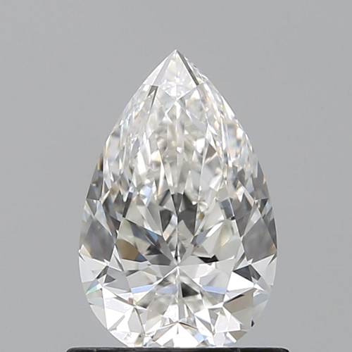 0.91 carat H-VS2 Natūralus Pear Deimantas (1)