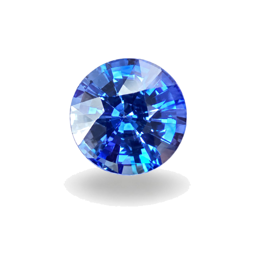 0.69 carat BLUE Round Safyras (1)