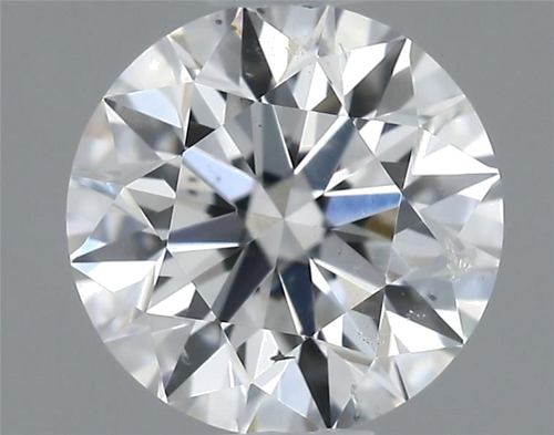 0.4 carat F-SI2 Very Good cut Natūralus Round Deimantas (1)