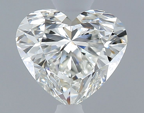 0.57 carat H-VS1 Natūralus Heart Deimantas (1)