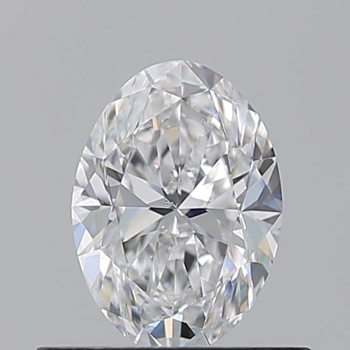 0.55 carat D-VS2 Natūralus Oval Deimantas (1)