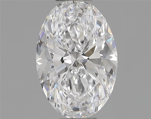 0.46 carat D-VVS1 Natūralus Oval Deimantas (1)