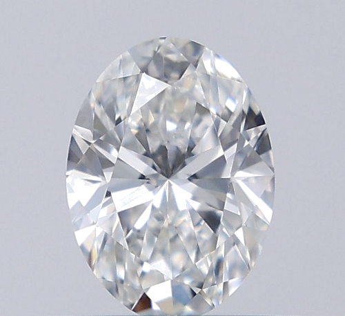 0.5 carat F-VVS2 Natūralus Oval Deimantas (1)