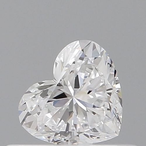 0.3 carat D-IF Natūralus Heart Deimantas (1)