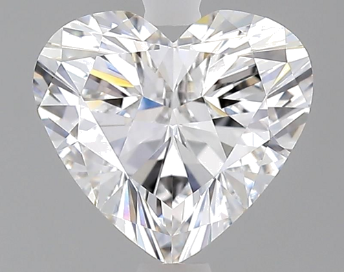 1.5 carat E-VVS2 Natūralus Heart Deimantas (1)