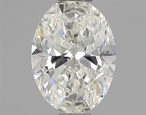 0.6 carat J-SI2 Natūralus Oval Deimantas (1)