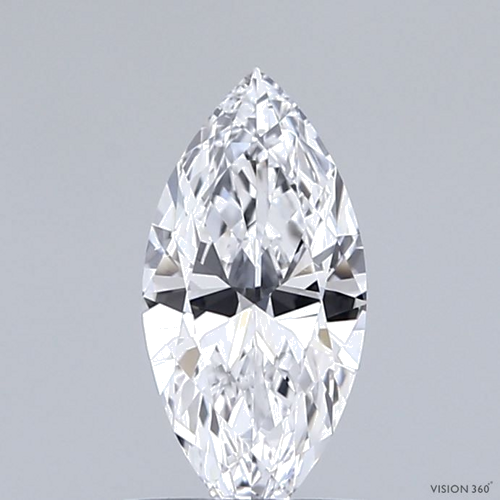 0.7 carat D-VS2 Natūralus Marquise Deimantas (1)