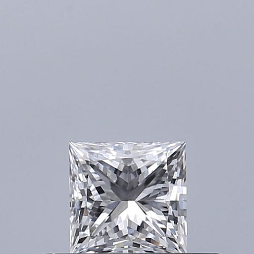 0.3 carat D-VVS2 Natūralus Princess Deimantas (1)