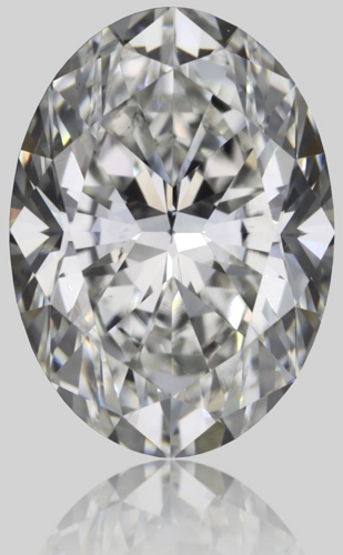 1.01 carat G-SI1 Natūralus Oval Deimantas (1)