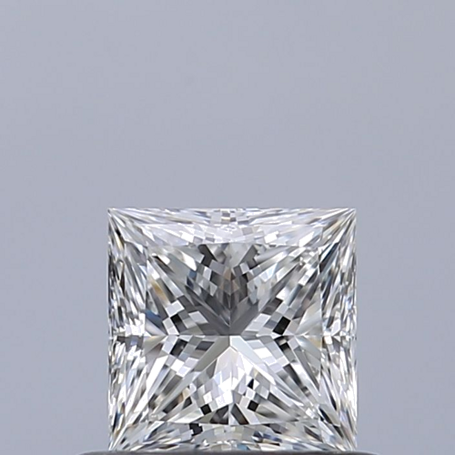0.5 carat E-VS1 Natūralus Princess Deimantas (1)