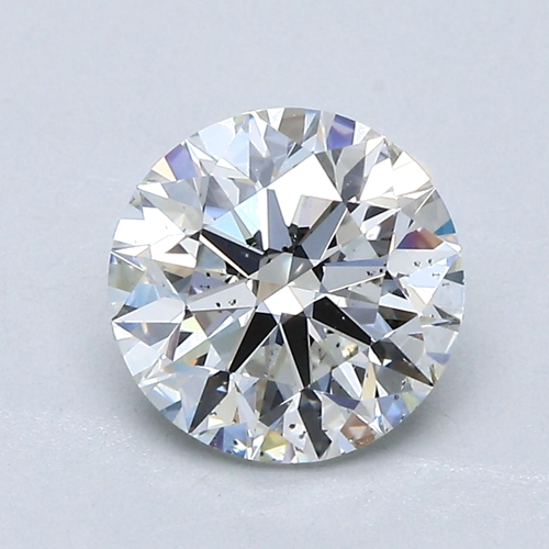 1.73 carat G-SI1 Excellent cut Natūralus Round Deimantas (1)