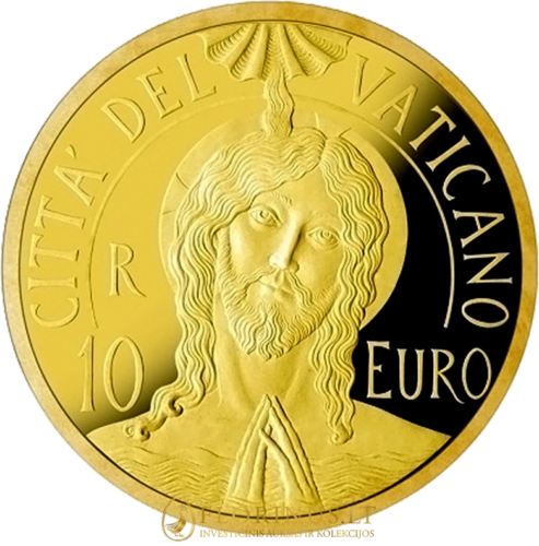 3 g Baptism 2017 Vatican 10 euro gold coin (1)