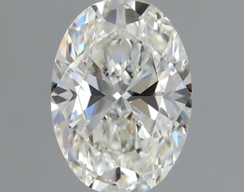0.5 carat I-VS2 Natūralus Oval Deimantas (1)