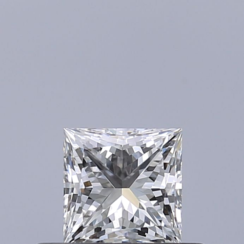 0.4 carat F-VVS1 Natūralus Princess Deimantas (1)
