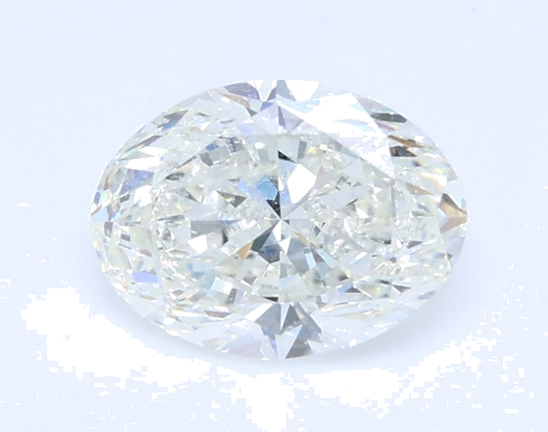 1.7 carat I-SI2 Natūralus Oval Deimantas (1)