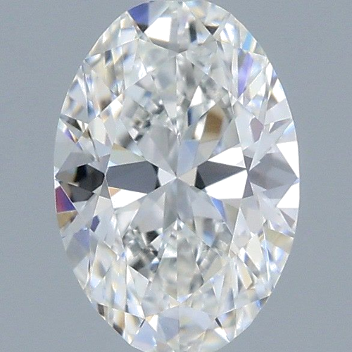 0.58 carat F-IF Natūralus Oval Deimantas (1)