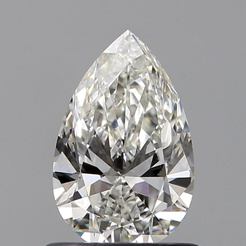 0.7 carat H-VS2 Natūralus Pear Deimantas (1)