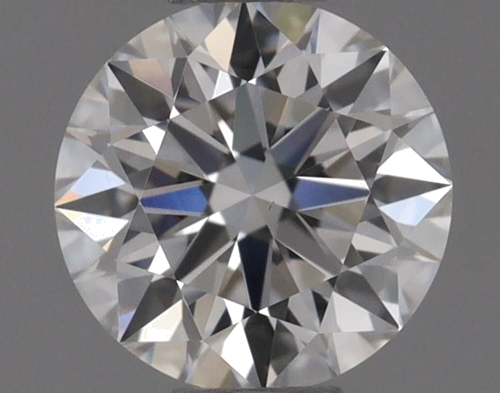 0.37 carat F-VVS2 Excellent cut Natūralus Round Deimantas (1)