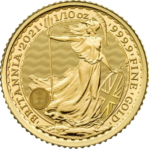 1/10 oz Britannia 2021 Great Britain Gold coin (Mix year) (1)