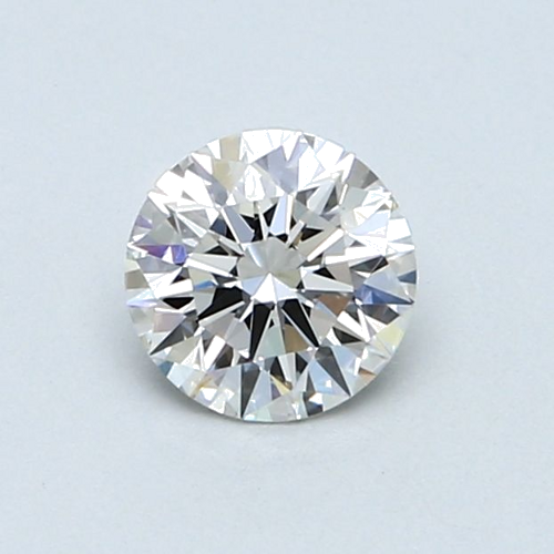 0.65 carat H-VVS2 Excellent cut Natūralus Round Deimantas (1)
