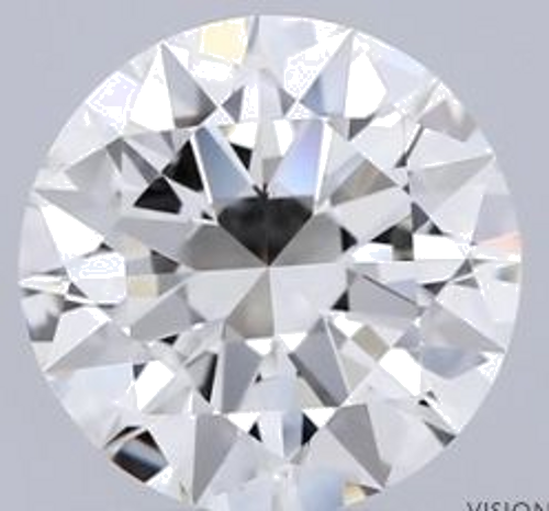 2.01 carat I-VS1 Excellent cut Natūralus Round Deimantas (1)