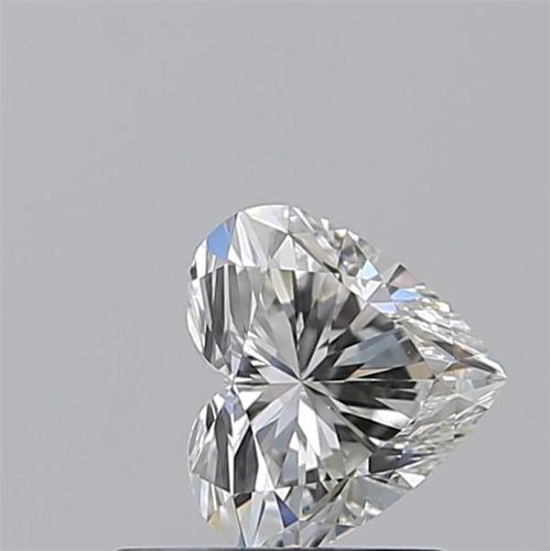 0.74 carat G-VS2 Natūralus Heart Deimantas (1)
