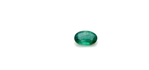 0.4 carat GREEN Oval Smaragdas (1)