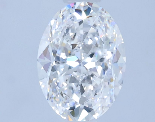 0.7 carat D-VS1 Natūralus Oval Deimantas (1)